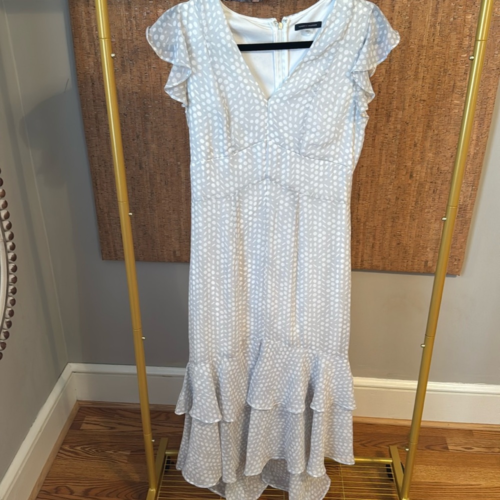 Grey and white polka dot Tommy Hilfiger dress